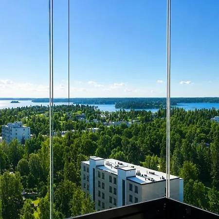 Espoo Seaview Paradise - 12Th Floor Apt - Less Than 1 Min To Metro Apartmán *