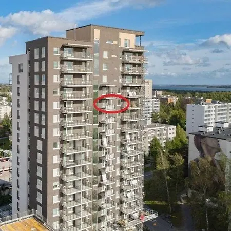 Espoo Seaview Paradise - 12Th Floor Apt - Less Than 1 Min To Metro * Espoo